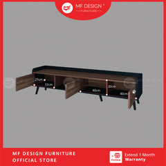 VARDEN 6f Tv Cabinet/Tv Storage/Tv Rack /Almari Tv /Rak Tv /Kabinet Tv/ Tv Console
