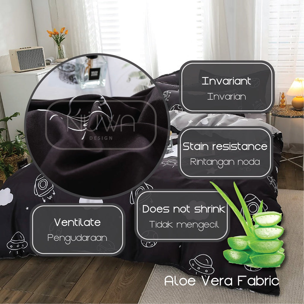 MARIA Bedsheet Cadar Tilam Sheets Selimut super single cadar queen bed sheet cadar