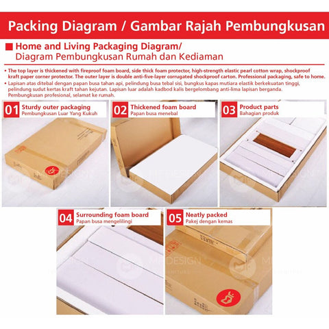 Princess Metal Bed Frame Queen Size Katil besi Putih Rose Gold Iron