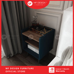 VARDEN Side Table for Living Room Bedroom Side Table Simple Mini Table Meja Kecil Meja Tepi Meja Bilik Table Beside Sofa
