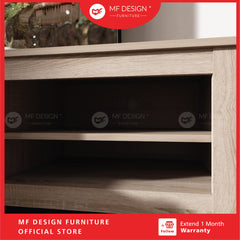MALVERN 5ft Tv Cabinet Tv Storage Tv Rack Almari Tv Rak Tv Kabinet Tv Console Tv Cabinet Murah