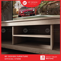 MALVERN 5ft Tv Cabinet Tv StorageTv Rack Almari Tv Rak Tv Murah Kabinet Tv Console Tv Cabinet Murah