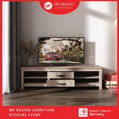 MALVERN 5ft Tv Cabinet Tv Storage Tv Rack Almari Tv Rak Tv Kabinet Tv Console Tv Cabinet Murah