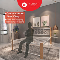 [Bundle Deal] Bedroom bundle 2in1 C wadrobe chest drawer bed tilam katil besi almari laci tilam set baru