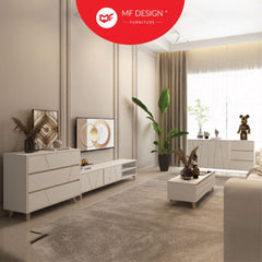 [BUNDLE DEAL] Living Room bundle 2in1 C ruang tamu sofa coffee table sofa dan meja kopi bundle deal