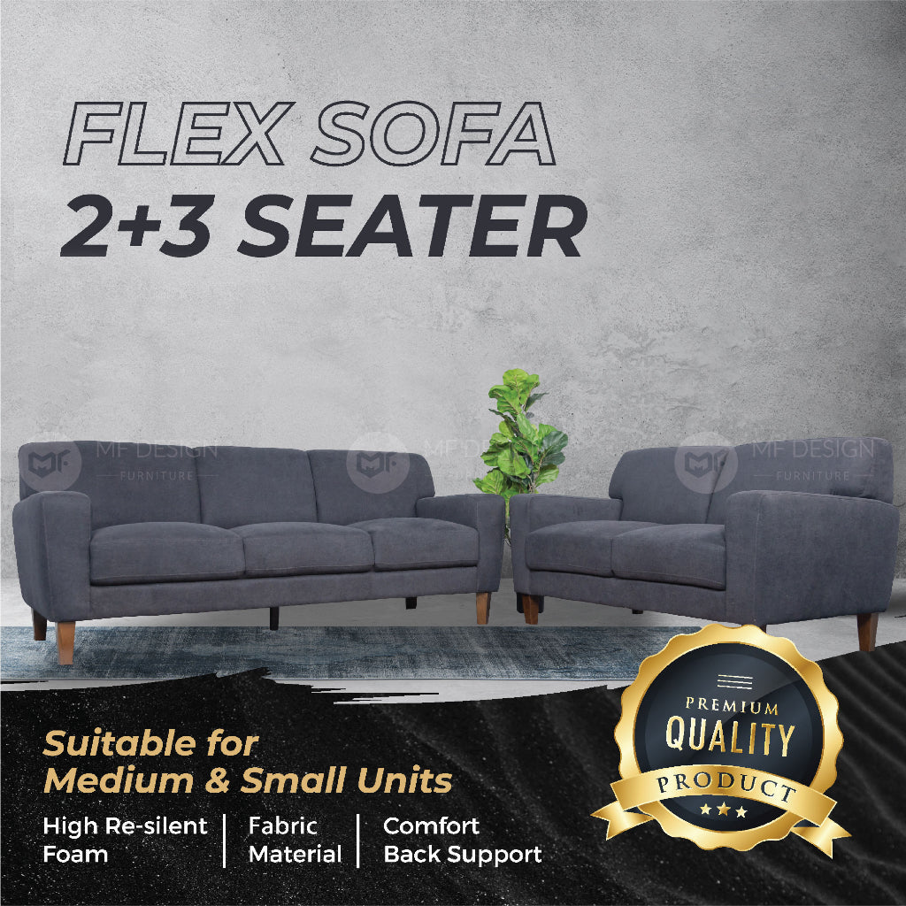 FLEX 2+3 SEATER/ SOFA SET 1 Seater/2 Seater/3 Seater/ Sofa Living Room/ Sofa Big Size Sofa