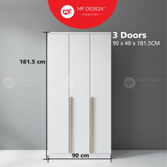 [Bundle Deal] Bedroom bundle 2in1 A wadrobe chest drawer bed tilam katil besi almari laci tilam set baru