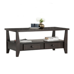 GASTON Solid Wood Coffee Table