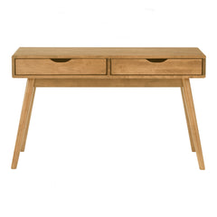 LAMAR 4 Feet Solid Wood Work Desk Console Table