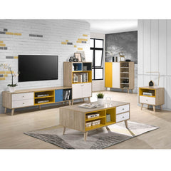 NANCY CABINET 2 DOOR + RACK – NATURAL