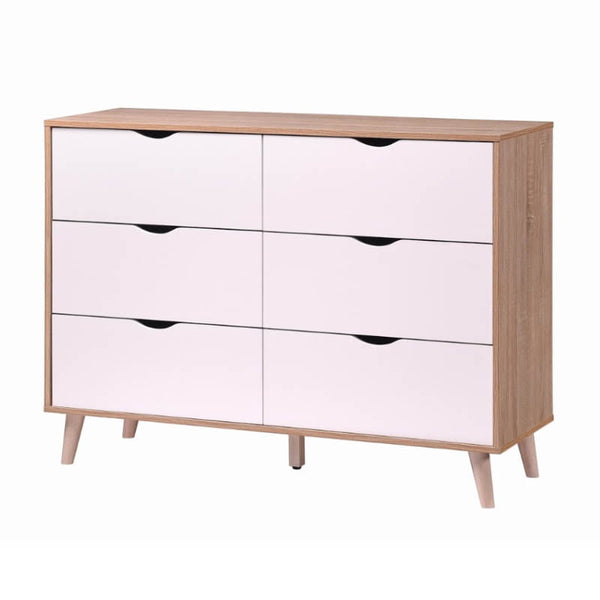 CEDRIC 6 Drawer Chest Drawer