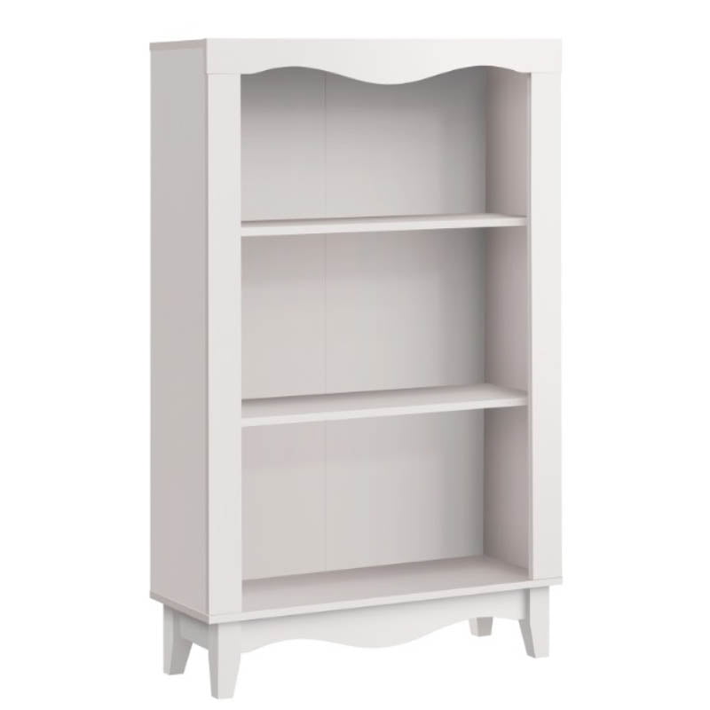 BRANDON 3 Tier Bookshelf – White
