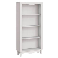 BRANDON 4 Tier Bookshelf – White