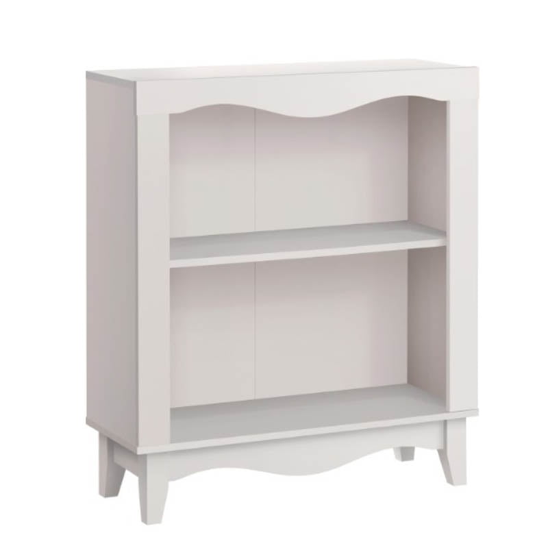 BRANDON 2 Tier Bookshelf – White