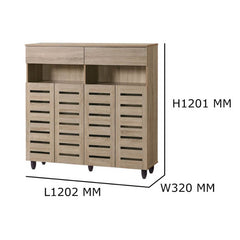 KAREN 4 Doors Shoe Cabinet