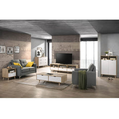 CEDRIC 6ft TV Cabinet