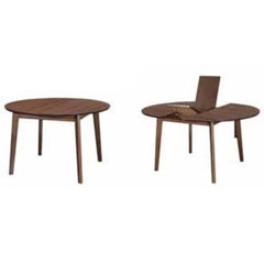 CORNELIA Dining Table (1+8) with 8 Halp Solid Beech Chair – Merlot Beech