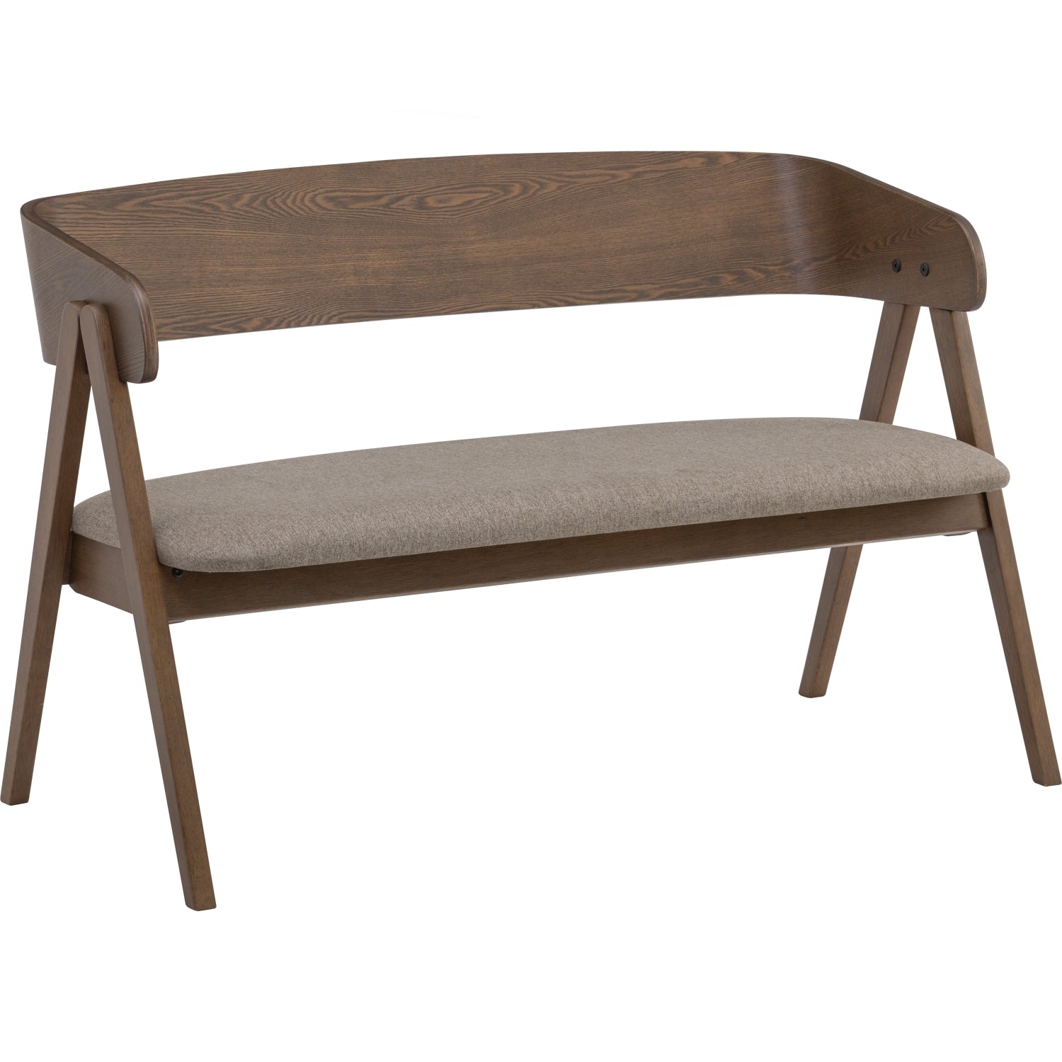 CARTER Solid Wood 2 Seater Lounge Chair