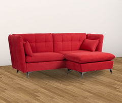 EDEN 3 Seater Sofa Bed With Stool – 2 pillows