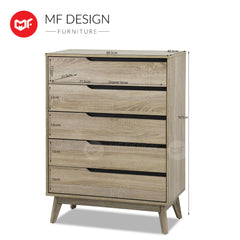 FILLO Chest of 5 Drawer / Chest Drawer