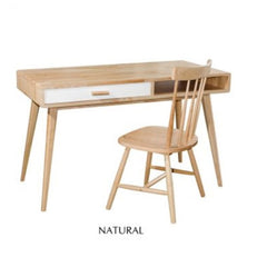 ZOE Full Solid Wood writing Table With Twiggy Chair – Solid Wood