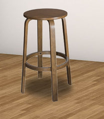 KIMBERLY Bar Chair – H29″ Full Ruberwood