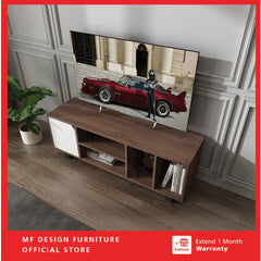 RIND 4Ft 5Ft 6Ft Tv Cabinet Almari Tv rak Rak TV TvConsole Tv Rack Tv Media Storage Cabinet Kabinet Tv 电视柜