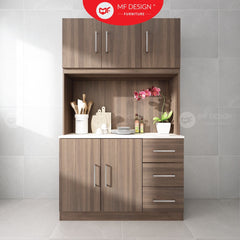 (Clearance) FREY SERIES Kitchen Cabinet Kitchen Rack Kitchen Storage Kitchen Organizers Cabinet Almari Dapur kabinet murah
