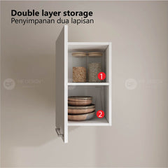(Clearance) VEX Classic kitchen cabinet wall cabinet hanging bathroom cabinet dapur kabinet dinding gantung kabinet dapur