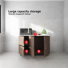 (Clearance) ALOY Kitchen Cabinet wall cabinet bathroom modern cabinet dapur kabinet dapur Home Kitchen Shelf Rack