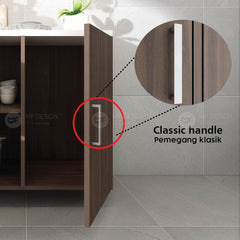 (Clearance) ALOY Kitchen Cabinet wall cabinet bathroom modern cabinet dapur kabinet dapur Home Kitchen Shelf Rack