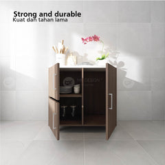 (Clearance) ALOY Kitchen Cabinet wall cabinet bathroom modern cabinet dapur kabinet dapur Home Kitchen Shelf Rack
