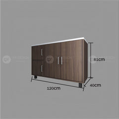 (Clearance) ALOY Kitchen Cabinet wall cabinet bathroom modern cabinet dapur kabinet dapur Home Kitchen Shelf Rack