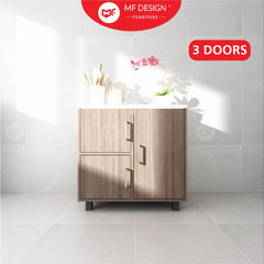 (Clearance) ALOY Kitchen Cabinet wall cabinet bathroom modern cabinet dapur kabinet dapur Home Kitchen Shelf Rack