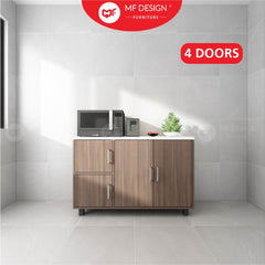 (Clearance) ALOY Kitchen Cabinet wall cabinet bathroom modern cabinet dapur kabinet dapur Home Kitchen Shelf Rack