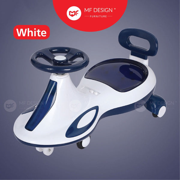 Mf Design Karter Twister Car with LED Light Twist Car Baby Self Powered Ride On Kids Children Plasma Car Kereta Budak