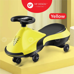 Mf Design Yori Twister Car with LED Light Twist Car Baby Self Powered Ride On Kids Children Plasma Car Kereta Budak