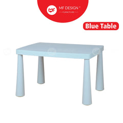 TWILA Kids Learning Study Table Set Meja Belajar Kanak Meja Tadika Children School Desk Kids Table Chair