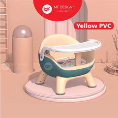 MF DESIGN HAILEY Baby Stool Baby Plastic Chair Kids Cute Chair Kerusi Makan Bayi Kerusi Plastik Kanak kanak stool 婴儿椅凳子