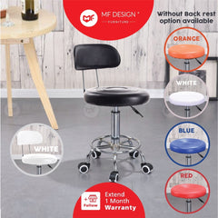 [PREMIUM] Nova Swivel Bar Stool Chair Counter Kitchen kerusi bar Cushion Dining Chair Round Salon Chair Bar