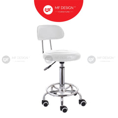 [PREMIUM] Nova Swivel Bar Stool Chair Counter Kitchen kerusi bar Cushion Dining Chair Round Salon Chair Bar