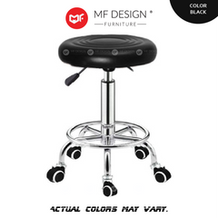 [PREMIUM] Nova Swivel Bar Stool Chair Counter Kitchen kerusi bar Cushion Dining Chair Round Salon Chair Bar
