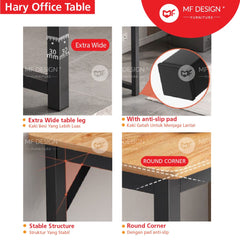 MF DESIGN MIX 2 gaming table study table study desk meja belajar office table computer desk desktop table office