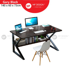 MF DESIGN MIX 2 gaming table study table study desk meja belajar office table computer desk desktop table office