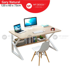 MF DESIGN MIX 2 gaming table study table study desk meja belajar office table computer desk desktop table office