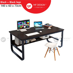 MF DESIGN MIX 2 gaming table study table study desk meja belajar office table computer desk desktop table office