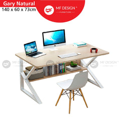 MF DESIGN MIX 2 gaming table study table study desk meja belajar office table computer desk desktop table office