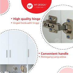 (Clearance) Nox Classic kitchen cabinet wall cabinet hanging bathroom cabinet dapur kabinet dinding gantung kabinet dapur