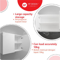 (Clearance) Nox Classic kitchen cabinet wall cabinet hanging bathroom cabinet dapur kabinet dinding gantung kabinet dapur