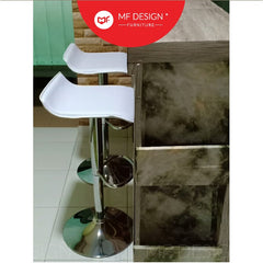 TECMO Swivel Bar Stool Chair Counter Kitchen kerusi bar Height Adjustable Cushion Dining Chair Cafe Bar Count